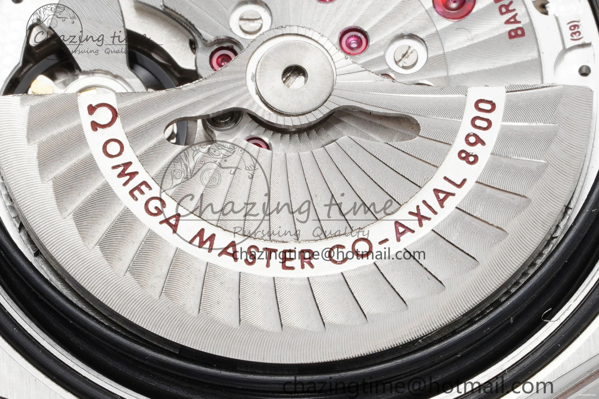 0422 GoAnywhere Constellation Black Ceramic SS 8F 1:1 Best Edition White Textured Dial on Black Gummy Strap A 7803